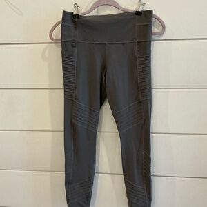 Athleta Delancy Moto tight Leggings